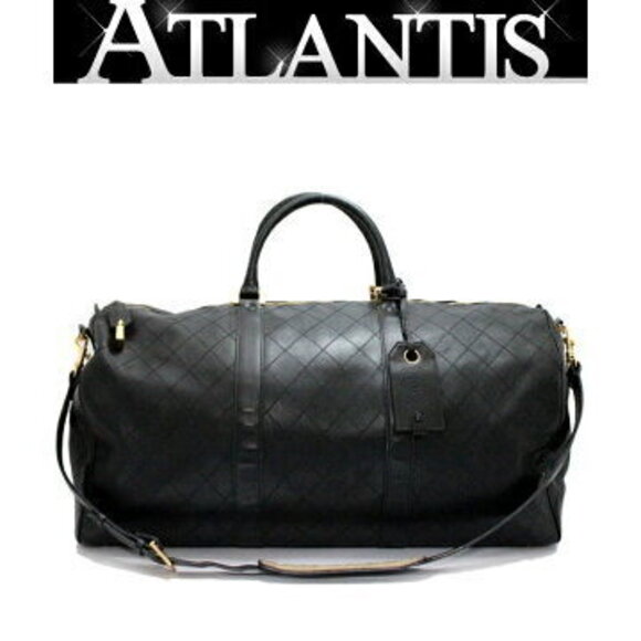 Chanel Handbags - Chanel Picolore Boston Bag Leather Black